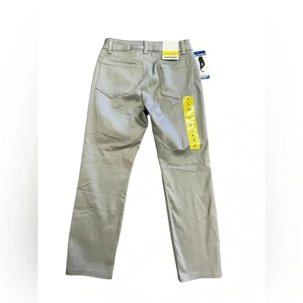 Nygard Skinny Crop Grey Size  6 - Picture 3 of 10